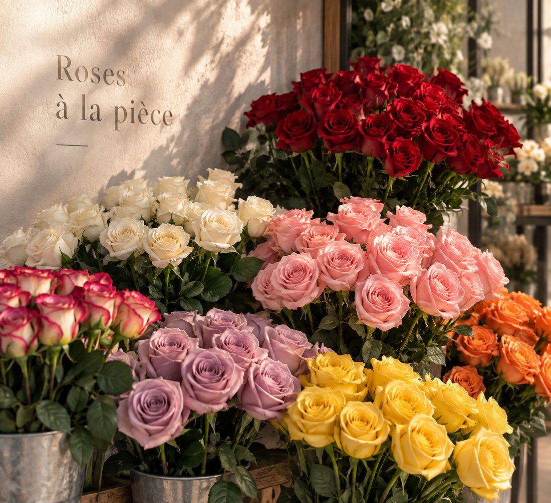 Roses à la pièce