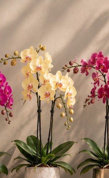 Orchidée jaune
